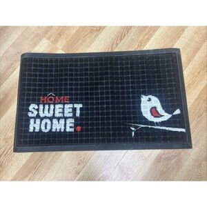 All Weather Doormat Rug Floormat Durable Natural Rubber Stain Home Sweet Home